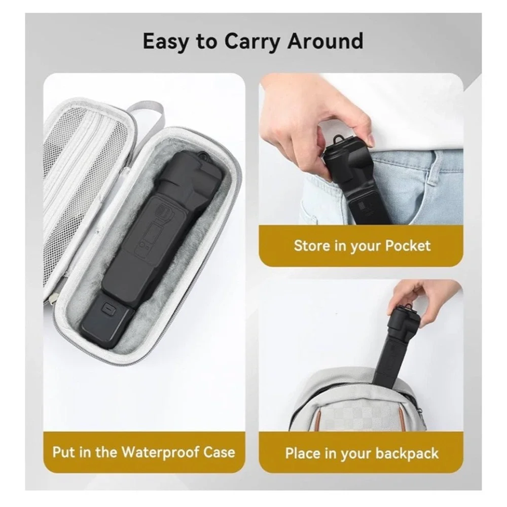 DJI Pocket 3 Protective Cover, Lens Protector,‎ Camera Gimbal Carrying Case